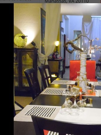 Dining area at The Hacienda House